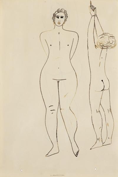 BEZ TYTUŁU (NA ODWROCIE: BEZ TYTUŁU), [1950]