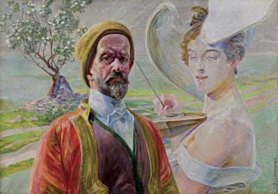 AUTOPORTRET Z MEDUZĄ, 1922