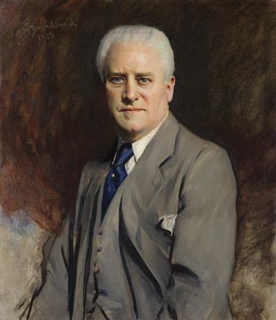 PORTRET MĘSKI, 1950