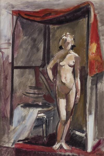 AKT W PRACOWNI, OK. 1925