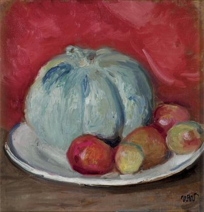 MARTWA NATURA Z MELONEM, 1935