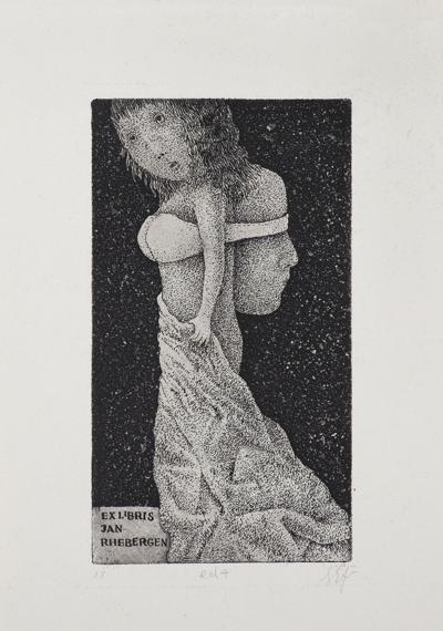 EXLIBRIS JANA RHEBERGENA, 1980