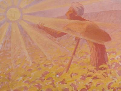 AUTOPORTRET ZE SŁOŃCEM, 1975