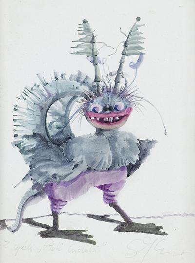 Z CYKLU "PTAKI-CUDAKI", 1985