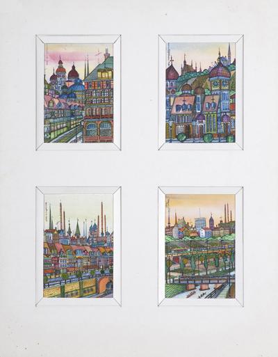 CZTERY WIDOKI MIAST II, 1985