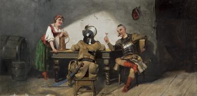 SCENA W KARCZMIE, 1894