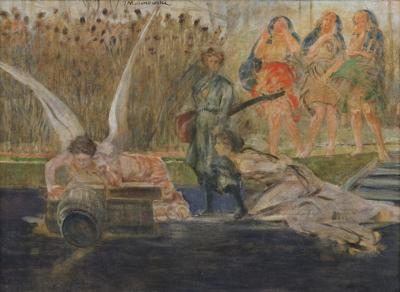 U STUDNI ŻYCIA, OK. 1911