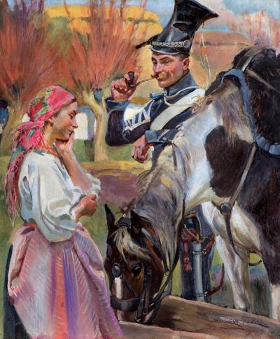 ŻOŁNIERSKA IDYLLA, 1911