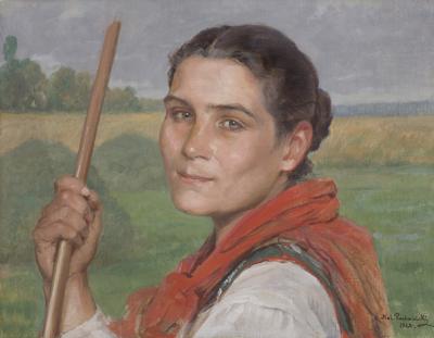 WIEJSKA DZIEWCZYNA, 1923