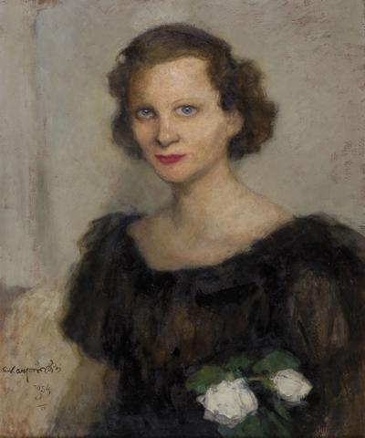 PORTRET KOBIETY, VII 1954