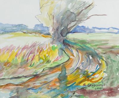 PORANEK W SŁOŃCU, Z CYKLU „MAZOWSZE”, 2005