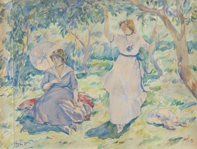 W OGRODZIE, 1916