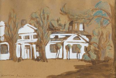 PAŁACYK WE FRASCATI, 1929