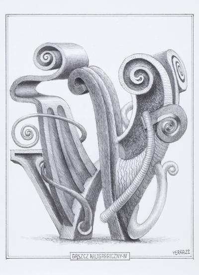 GĄSZCZ KALIGRAFICZNY – W, 2022