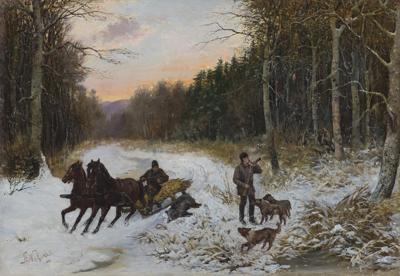 KONIEC POLOWANIA, 1891