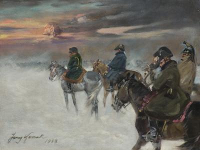 WIZJA NAPOLEONA W ODWROCIE SPOD MOSKWY, 1938