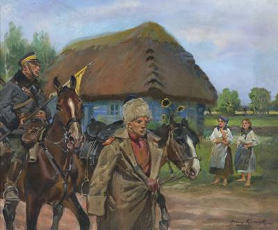 PROWADZENIE JEŃCA, 1921