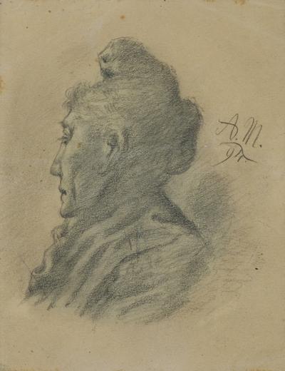 PORTRET KOBIETY, 1894