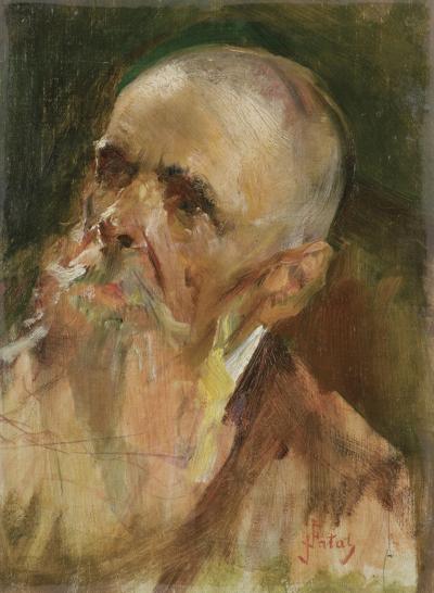 PORTRET MĘŻCZYZNY, PRZED 1900