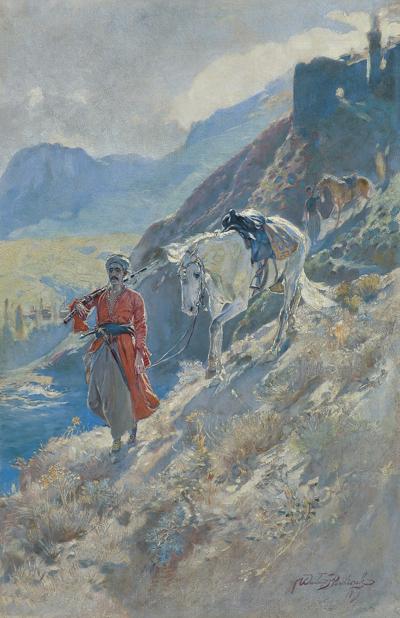 NA GÓRSKIEJ ŚCIEŻCE, 1891