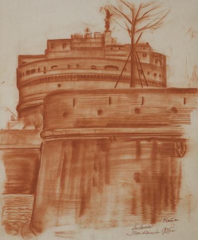 ZAMEK ŚW. ANIOŁA W RZYMIE, 1925