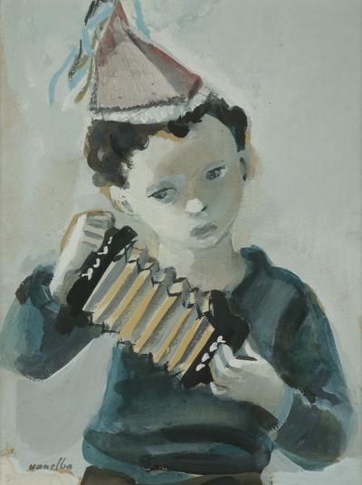CHŁOPIEC Z HARMONIĄ
