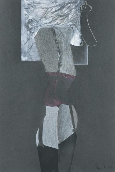 KOBIETA ROZBIERAJĄCA SIĘ, 1983