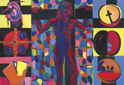 PODJĘCIE KRZYŻA Z CYKLU „ECCE HOMO“, 2003