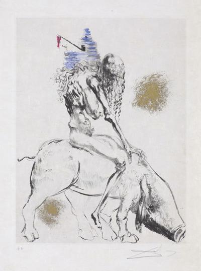 FEMME AU COCHON (KOBIETA NA ŚWINI), 1968/69