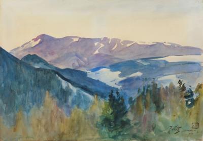 PEJZAŻ Z SEMMERING, 1914