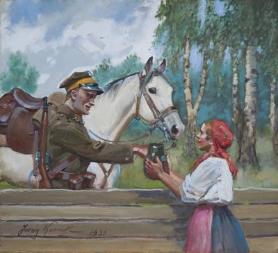 UŁAN Z DZIEWCZYNĄ, 1930