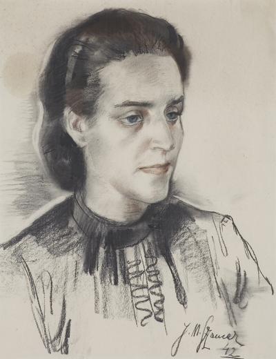 PORTRET HANNY STYPULANKI, 1942