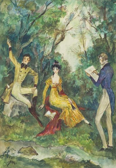 ILUSTRACJA DO „PANA TADEUSZA” ADAMA MICKIEWICZA