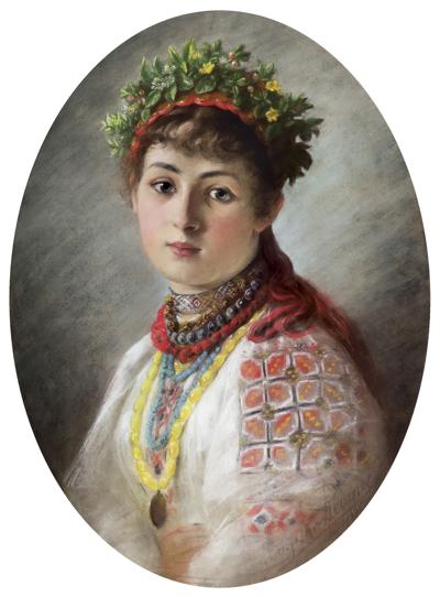 ŚLUBNY PORTRET, 1887