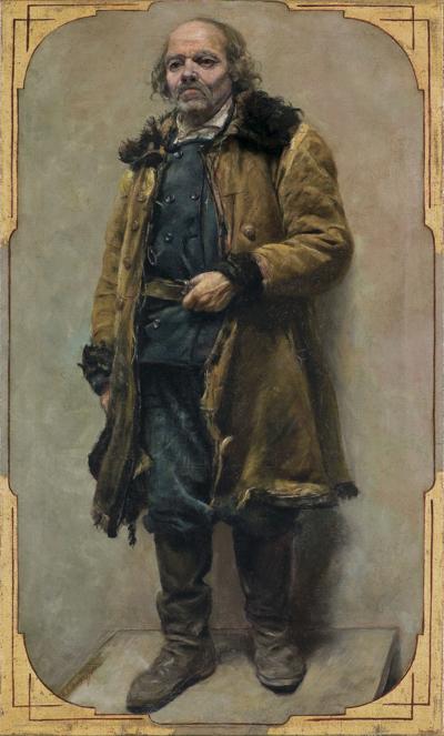 PORTRET MĘŻCZYZNY, LATA 90. XIX W.