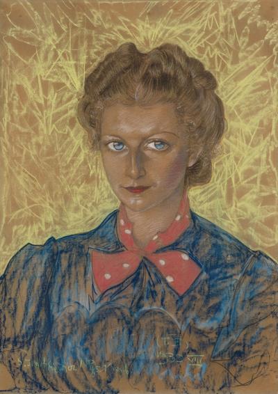 PORTRET ALIZY LANGROT, [10–11] VIII 1939