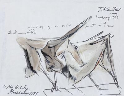 NACIĄGANIE PŁÓTNA – STRACH NA WRÓBLE, 1961