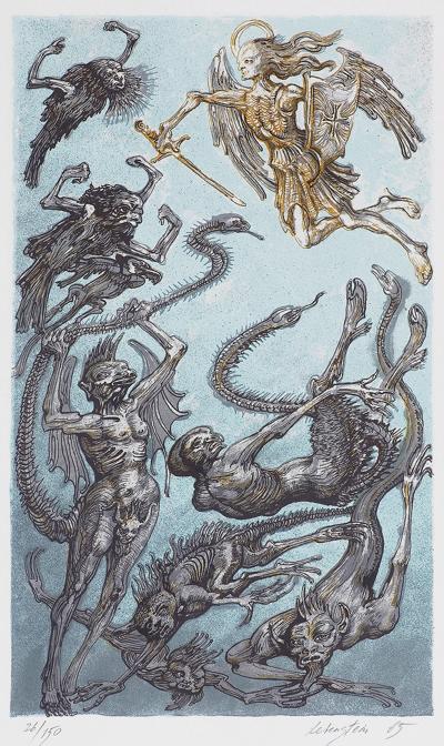 ILUSTRACJA DO „APOKALIPSY”, 1985
