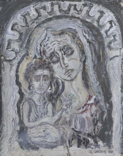 KOBIETA Z DZIECKIEM, 1980