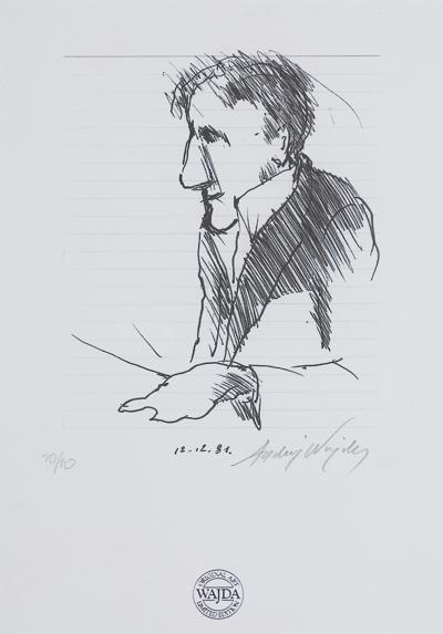 PORTRET TADEUSZA KANTORA, 1981