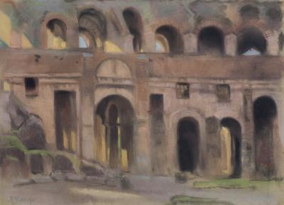 WNĘTRZE COLOSSEUM, 1928