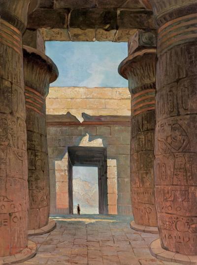 RAMESSEUM, 1936