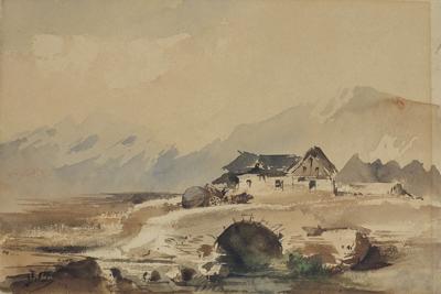 PEJZAŻ ZE SZWAJCARII, 1875 LUB 1876