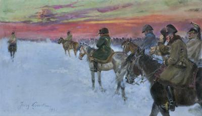 WIZJA NAPOLEONA W ODWROCIE SPOD MOSKWY, 1941