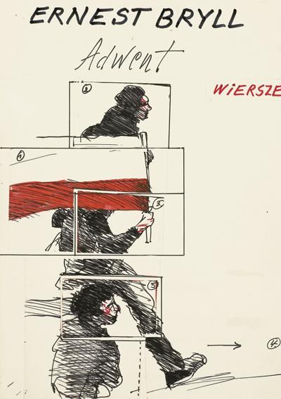 ILUSTRACJE DO  WIERSZY ERNESTA BRYLLA, 1986