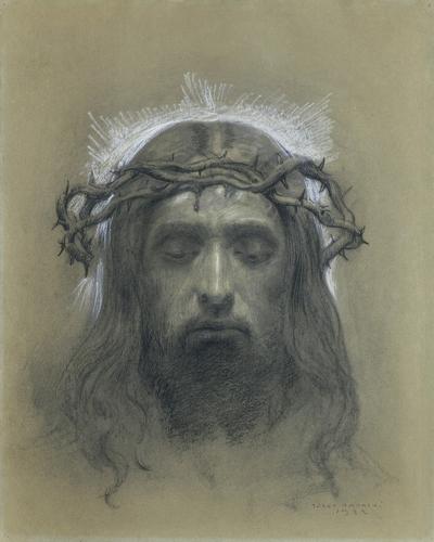 CHRYSTUS W KORONIE CIERNIOWEJ, 1922