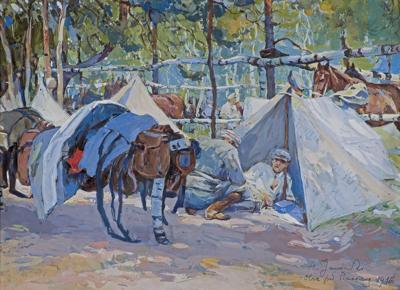 W OBOZIE POD PIASECZNĄ, 2. PUŁK, 1916