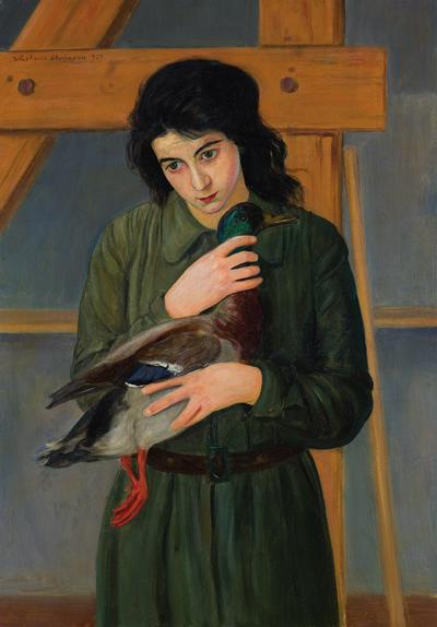 HELENA Z KACZOREM, 1929