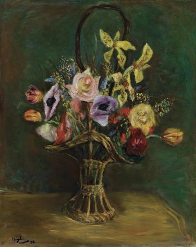 KWIATY W KOSZYKU, 1930