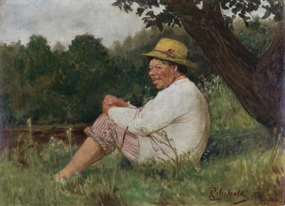 ODPOCZYNEK POD DRZEWEM, 1926